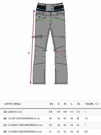 Штаны сноубордические Lotte Pants black HORSEFEATHERS в Симферополе