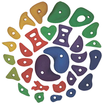  Комплект зацепок скалолазных Венто (50шт) в Симферополе  