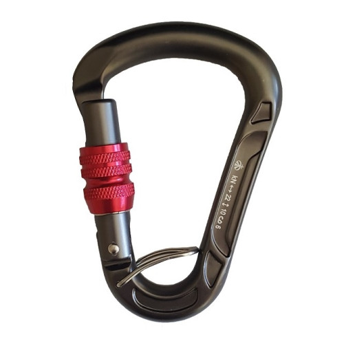  Карабин Вертикаль треугольный муфтированный с перемычкой дюраль в Симферополе  