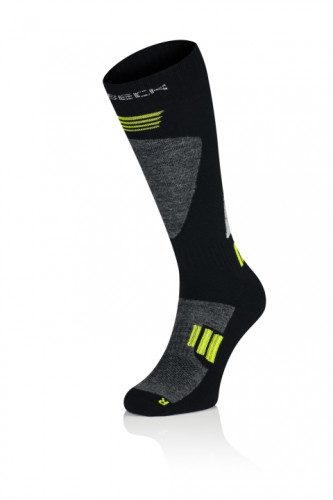 Купить Носки Brubeck Ski Forse черно-зеленый в Симферополе