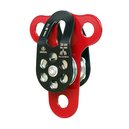  Блок-ролик Вертикаль двойной сталь с подшипником Про в Симферополе  