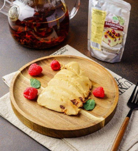 Изделие кулинарное из творога стерилизованное "Запеканка с вишней"