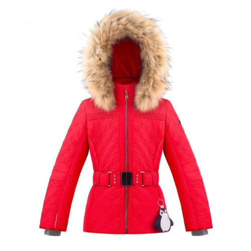 Куртка горнолыжная Poivre Blanc с иск.мехом W21-1003-JRGL/A красный в Симферополе