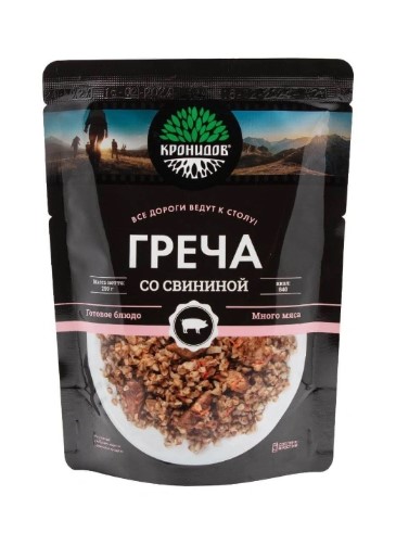 Консервы мясорастительные стерилизованные "Каша гречневая со свининой"