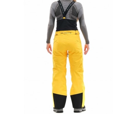 Брюки горнолыжные Dragonfly Gravity Premium Woman Yellow-Dark Ocean в Симферополе