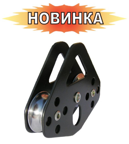  Блок-ролик Вертикаль ТАНДЕМ сталь с подшипником Sturdy в Симферополе  