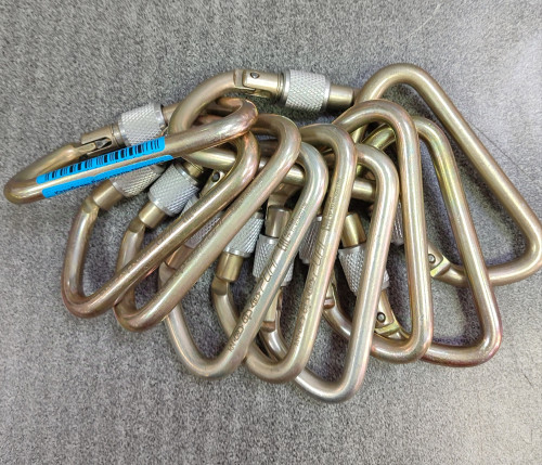  Карабины Ринг сталь трапеция (keylock) 5000 (10шт) в Симферополе  