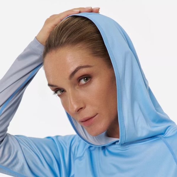 Лонгслив Finntrail женский Venus Hood W 6621 LightBlue в Симферополе