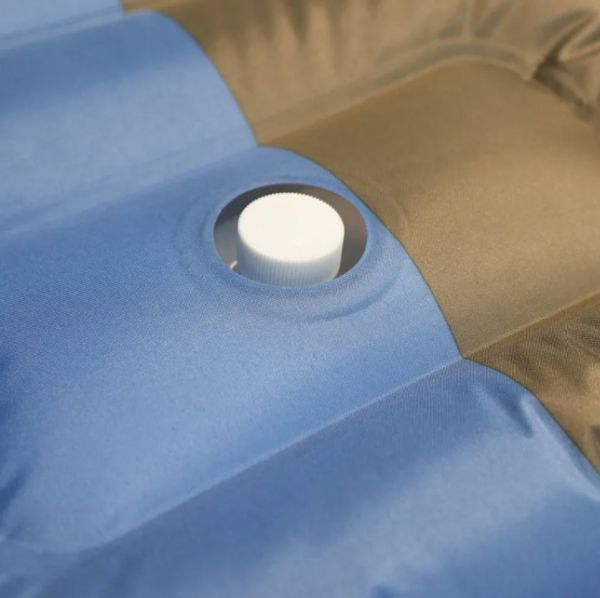 Матрас Следопыт кемпинговый надувной с насосом,190x60x12cм,PF-KS-12 синий