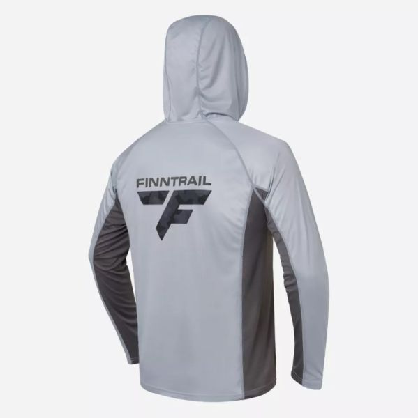 Лонгслив Finntrail мужской Wave Big Logo 6614 Grey в Симферополе