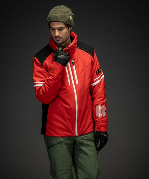 Куртка горнолыжная Phenix Traction с капюшоном RD в Симферополе