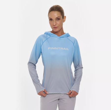купить Лонгслив Finntrail женский Venus Hood W 6621 LightBlue
