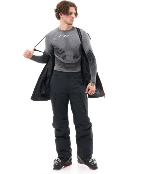 Куртка горнолыжная Dragonfly утепленная Gravity Man Black-Red в Симферополе