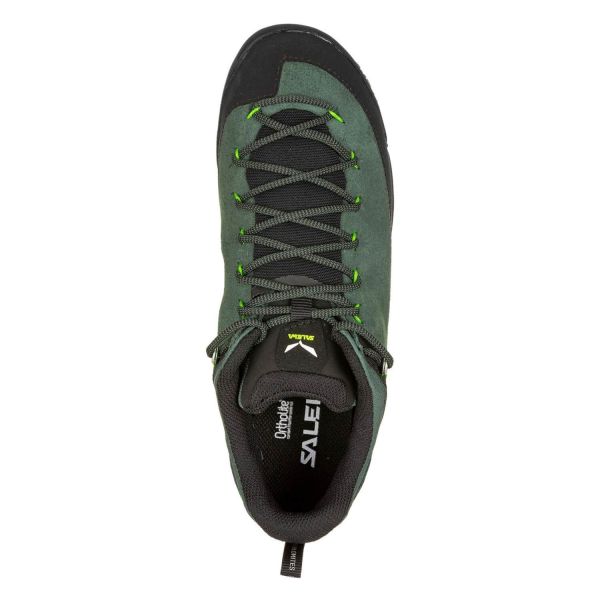 Купить ботинки salewa ms wildfire leather raw green/black в Симферополе