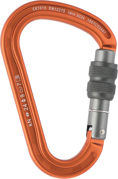  Карабин Венто Titanium с муфтой кейлок оранжевый в Симферополе  