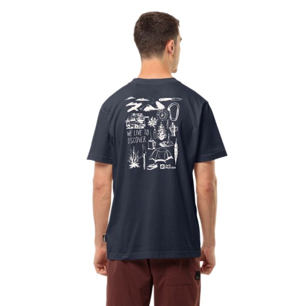 Футболка JW DISCOVER Т М синий