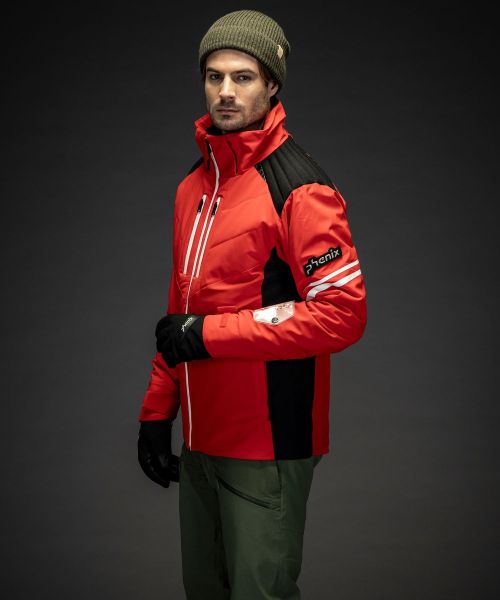 Куртка горнолыжная Phenix Traction с капюшоном RD в Симферополе