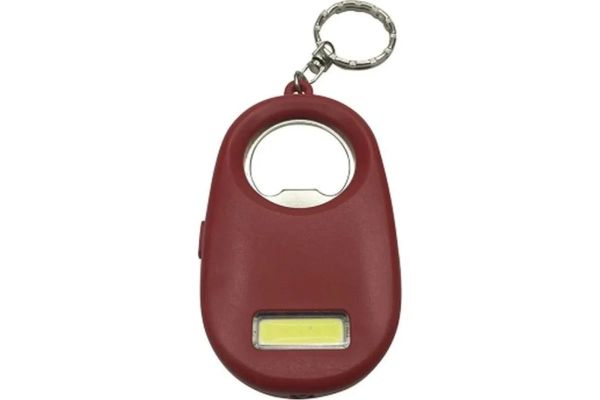 Фонарь-брелок Следопыт-Hike 1COB+ 1LED UV,2х2032