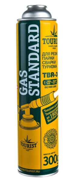 Баллон газовый Tourist 300г.Gas Standard