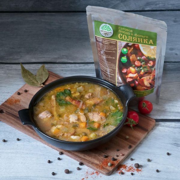 Консервы стерилизованные.Первые обеденные блюда "Солянка" 