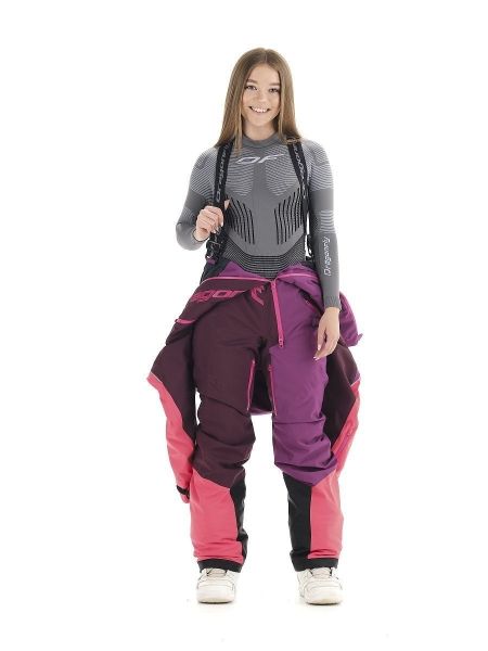 Комбинезон сноубордический Dragonfly Premium Woman Purple&Brown в Симферополе