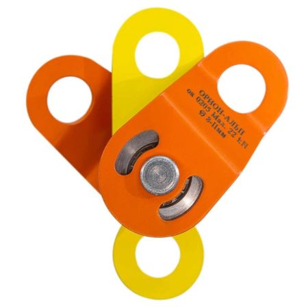  Блок-ролик Орион-Альп двойной сталь с подшипником в Симферополе  