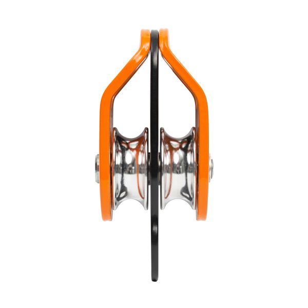  Блок-ролик Вертикаль двойной дюралевый с подшипником в Симферополе  