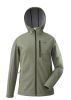 Куртка женская Softshell "Нея" (хаки/серый)