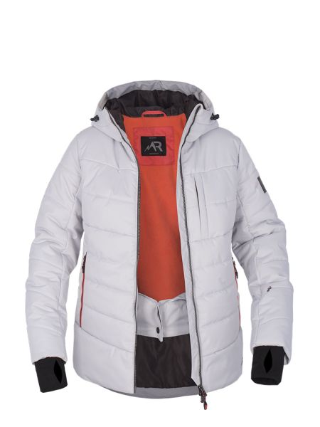 Куртка зимняя женская стеганная Нева светло-серый в Симферополе