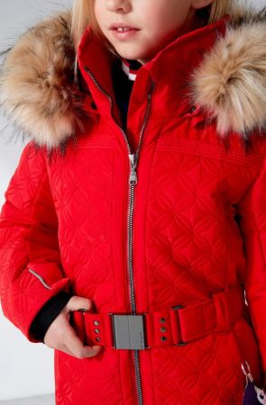 Куртка горнолыжная Poivre Blanc с иск.мехом W21-1003-JRGL/A красный в Симферополе
