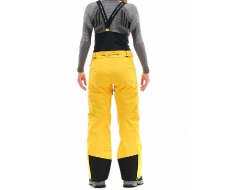 Брюки горнолыжные Dragonfly Gravity Premium Woman Yellow-Dark Ocean в Симферополе