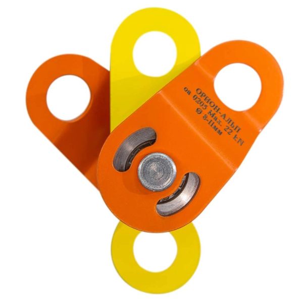  Блок-ролик Орион-Альп двойной сталь с подшипником в Симферополе  