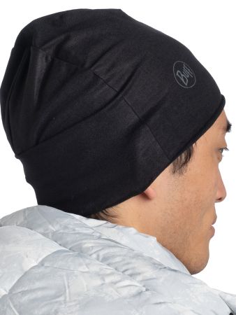 Шапка Buff Polar&Ecostretch Solid Black в Симферополе