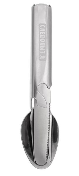 Набор столовых приборов Следопыт в металл.чехле(ложка, вилка, нож, открывашка)