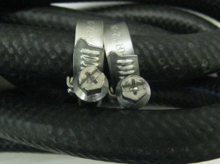 Шланг газовый Следопыт для портативных плит,2м+2хомута