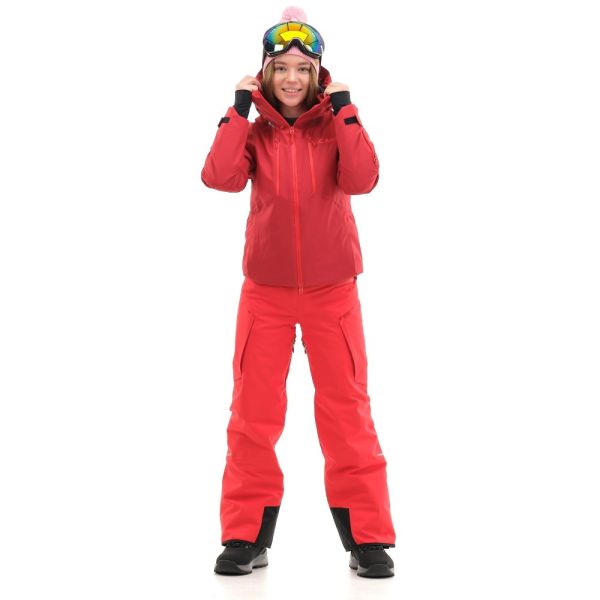 Брюки горнолыжные Dragonfly Gravity Premium Woman Red Fluo в Симферополе