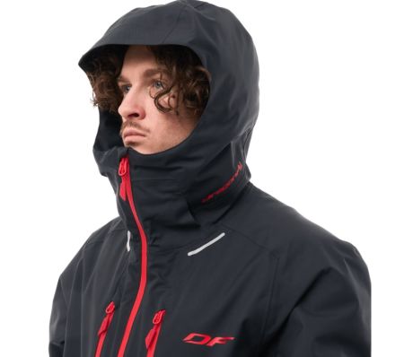 Куртка горнолыжная Dragonfly утепленная Gravity Man Black-Red в Симферополе