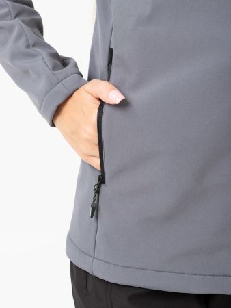 Куртка Rosomaha Softshell "Нея"(серый/лайм) женская