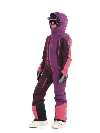 Комбинезон сноубордический Dragonfly Premium Woman Purple&Brown в Симферополе