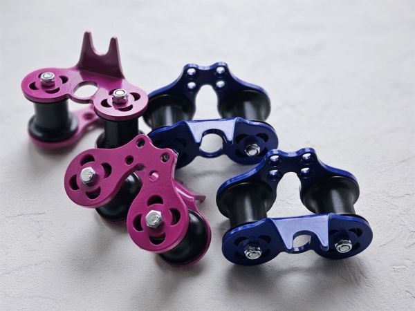  Ролик GURU Treck V2 для навесной переправы синий в Симферополе  