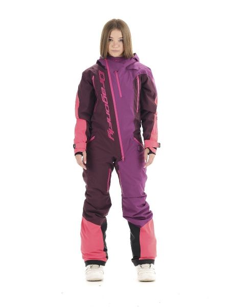 Комбинезон сноубордический Dragonfly Premium Woman Purple&Brown в Симферополе