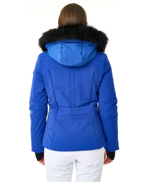 Куртка горнолыжная Poivre Blanc с иск.мехом W24-0802-WO/A синий в Симферополе