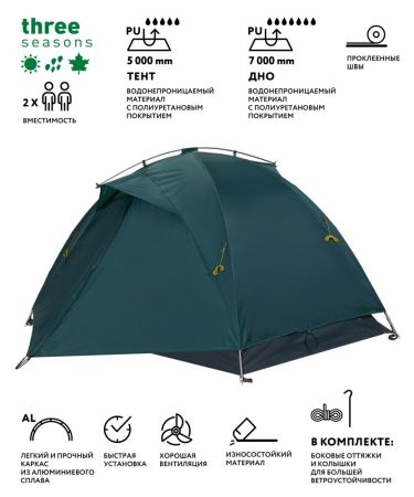 Палатка Red Fox Trekking Fox 2
