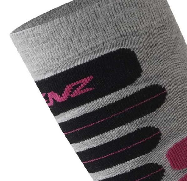 Купить Носки LENZ Skiing 2.0 Light Grey/Pink в Симферополе