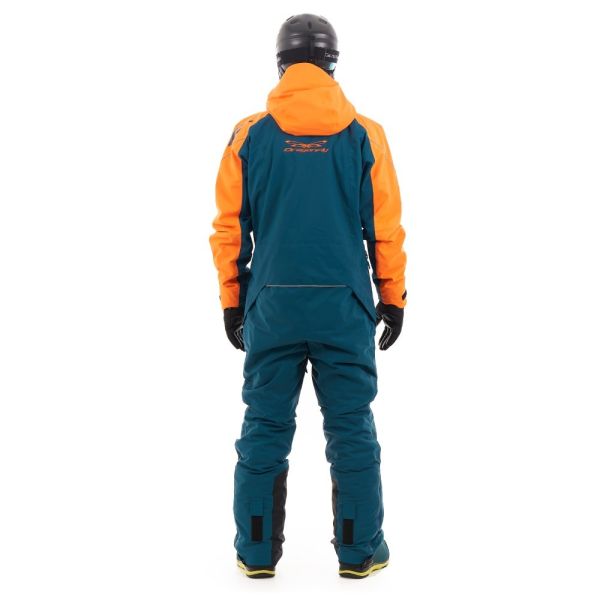 Комбинезон сноубордический Dragonfly Gravity Premium MAN Dark Ocean-Orange 2023 в Симферополе