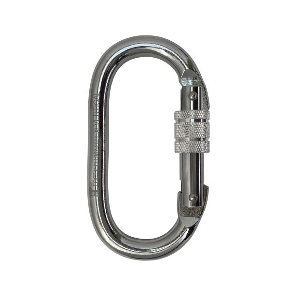  Карабин Вертикаль овал сталь ver 0208 в Симферополе  